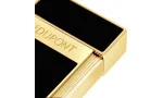 Brichetă S.T. Dupont Biggy, lac negru cu auriu 025222