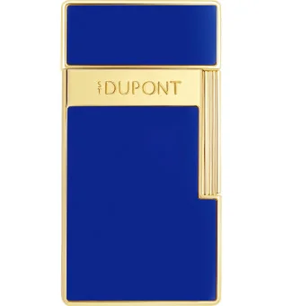 Brichetă S.T. Dupont Biggy, lac albastru cu auriu 025225