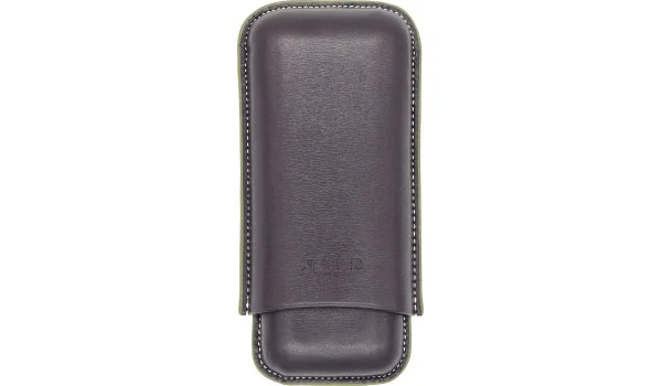 Husă Jemar Edge Barniz din piele pentru două trabucuri 464/2