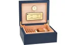 Humidor adorini Medium Deluxe albastru nocturn