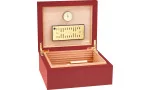 Humidor adorini Medium Deluxe bordo