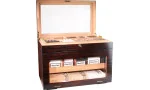 Humidor adorini Portico Deluxe maro
