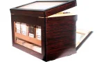 Humidor adorini Portico Deluxe maro