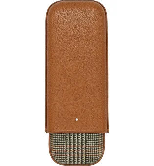 Husă maro Dunhill Highland pentru trabucuri