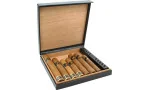 Humidor de voiaj Bulldog by Dunhill 10 negru