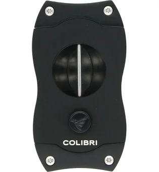 Cutter trabuc Colibri V-Cut negru