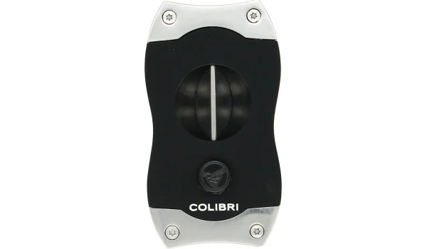 Cutter trabuc Colibri V-Cut negru/crom imagine 8