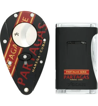 Set de cutter și brichetă Partagas Seria Xikar 2017