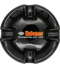 Scrumieră Habanos rotundă neagră