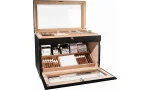 Humidor adorini Portico Deluxe negru