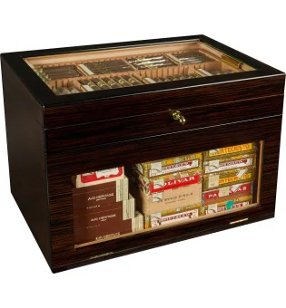 Humidor adorini Portico Deluxe maro