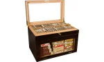 Humidor adorini Portico Deluxe maro imagine 30