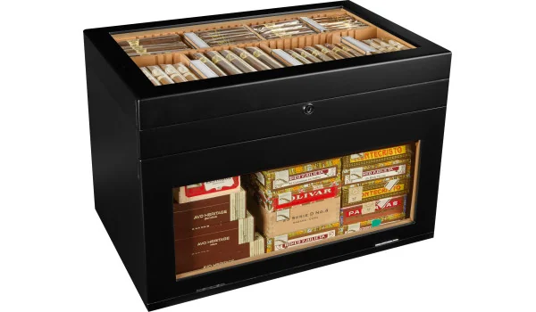 Humidor adorini Portico Deluxe negru imagine 13