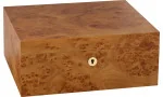 Humidor adorini Catania Elm Burl Medium Deluxe