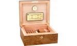Humidor adorini Catania Elm Burl Medium Deluxe
