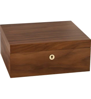 Humidor adorini Ancona Nuc Mediu Deluxe