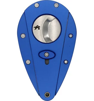 Cuțit trabuc albastru cu lamă dublă Xi1 Xikar