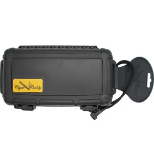 Casetă umidificator 5 trabucuri Cigar Caddy Travel
