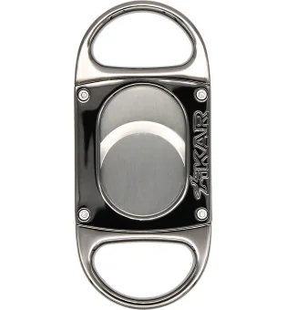 Tăietor de alamă cu corp metalic Xikar M8 pentru trabucuri