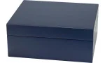 Humidor adorini Medium Deluxe albastru nocturn imagine 13