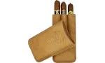 H.Upmann Cigar Case maro pentru 3 trabucuri