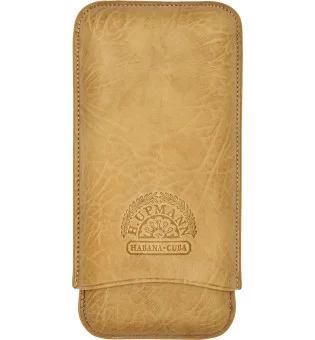 H.Upmann Cigar Case maro pentru 3 trabucuri