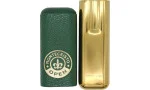 Etui pentru trabucuri Montecristo Open din piele și metal, pentru 2 trabucuri