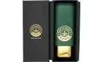 Etui pentru trabucuri Montecristo Open din piele și metal, pentru 2 trabucuri
