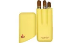 Etui pentru trabucuri Montecristo, galben, pentru 3 trabucuri