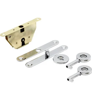 Set argintiu de închidere pentru humidor