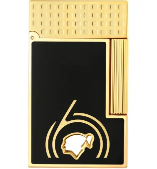 S.T. Dupont Ligne 2 Brichetă Cohiba 60 negru și auriu 016472N