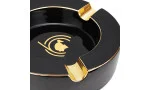 S.T. Dupont XL Ashtray Cohiba 60 negru și auriu 006472