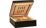 BigSmoke Humidor Mini Black cu pachet Boveda 72%