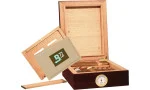 BigSmoke Humidor Mini Brown cu pachet Boveda 72%