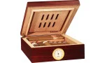 BigSmoke Humidor Mini Brown cu pachet Boveda 72%