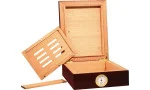BigSmoke Humidor Mini Brown cu pachet Boveda 72%