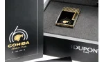 S.T. Dupont Ligne 2 Brichetă Cohiba 60 negru și auriu 016472N