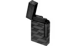 S.T. Dupont Le Grand Lighter Black Guilloche Monogram C23179