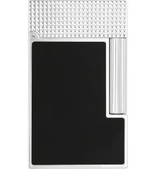 Brichetă S.T. Dupont Ligne 2 din paladiu și negru mat C16602N