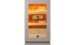 adorini Humidor Lumina Grande Deluxe gri deschis