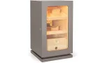 adorini Humidor Lumina Grande Deluxe gri deschis