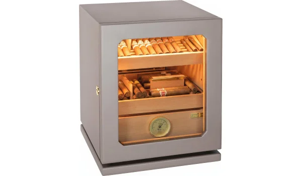adorini Humidor Lumina Medium Deluxe gri deschis