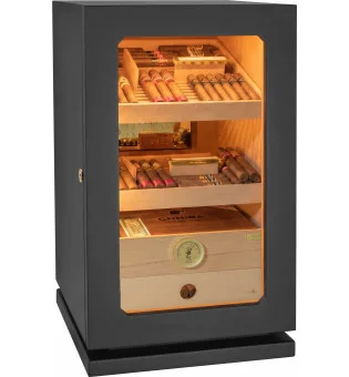 adorini Humidor Lumina Grande Deluxe negru