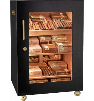 adorini Cabinet Humidor Caddy negru