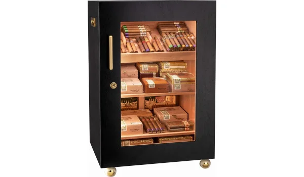 adorini Cabinet Humidor Caddy negru
